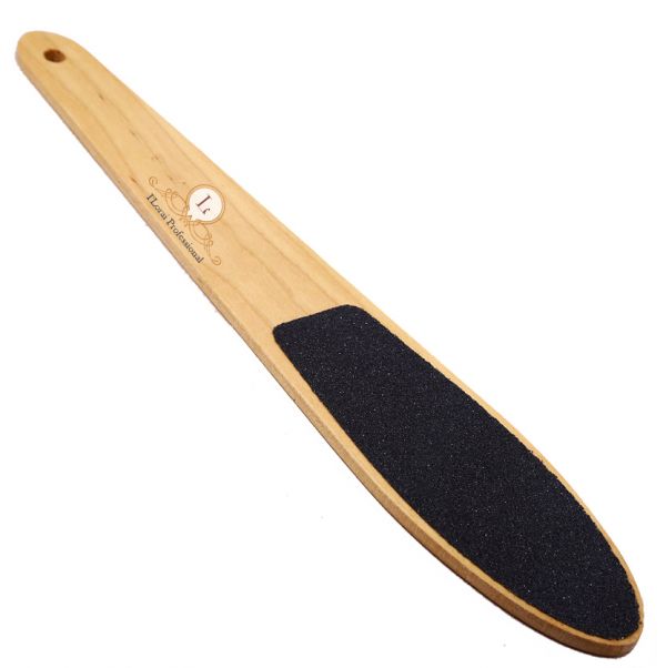 Double-sided wooden foot file iLorai